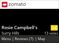 Rosie Campbell's Menu, Reviews, Photos, Location and Info - Zomato