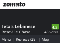 Teta's Lebanese Menu, Reviews, Photos, Location and Info - Zomato