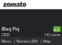 Blaq Piq Menu, Reviews, Photos, Location and Info - Zomato