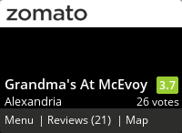 Grandma's At McEvoy Menu, Reviews, Photos, Location and Info - Zomato