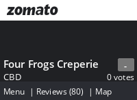 Four Frogs Creperie Menu, Reviews, Photos, Location and Info - Zomato