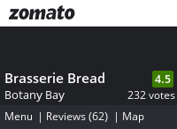 Brasserie Bread Menu, Reviews, Photos, Location and Info - Zomato