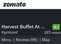 Harvest Buffet Menu, Reviews, Photos, Location and Info - Zomato