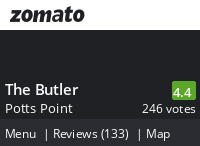 The Butler Menu, Reviews, Photos, Location and Info - Zomato