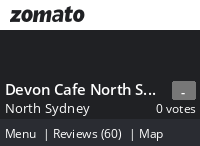 Devon Cafe North Sydney Menu, Reviews, Photos, Location and Info - Zomato