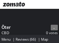 Ôter Menu, Reviews, Photos, Location and Info - Zomato